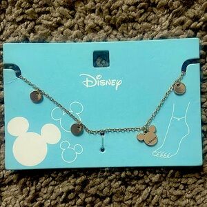 (3 for $19) Disney gold Mickey Mouse Anklet. NWT